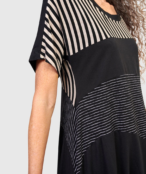 Alembika Urban Santa Fe Stripe Jersey Dress