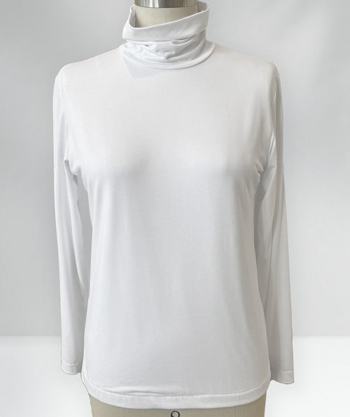 Long sleeve turtleneck - Premium Tops from Andria Lieu - Just $130! Shop now at Mary Walter