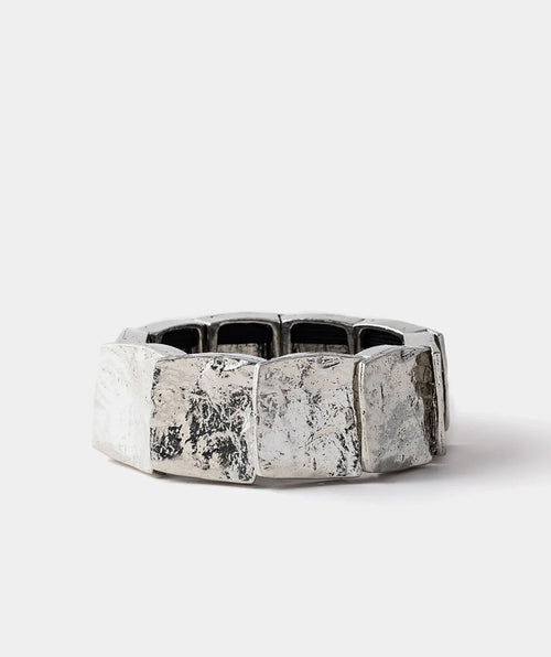 Anne-Marie Chagnon Lennox Hammered Pewter Bracelet