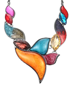 Azur Drama Necklace - Premium necklaces from Mary Walter - Just $60! Shop now at Mary Walter