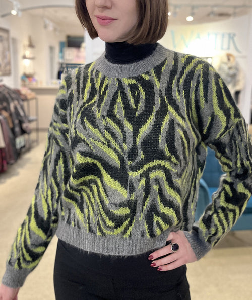 Wild Zebra Pullover Citron