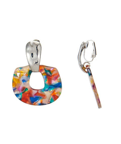 Boucle d'oreille clip Becca