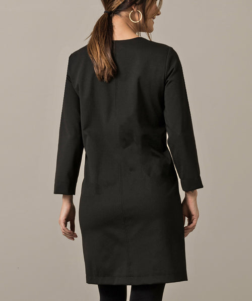 Astrid Knit Dress Black - Premium dresses from Bianca - Just $220! Shop now at Mary Walter
