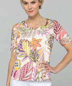 Edira Fun Floral Tee Melon