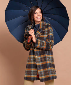 Bianca Kosmos Plaid Coat
