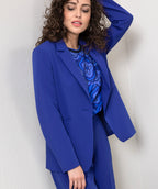 Lynn Blazer Cobalt - Premium jackets from Bianca - Just $140! Shop now at Mary Walter