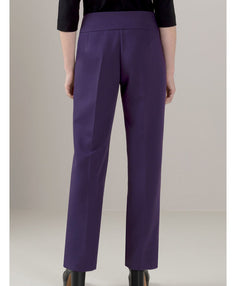 Parigi Classic Pant Purple - Premium pants from Bianca - Just $90! Shop now at Mary Walter