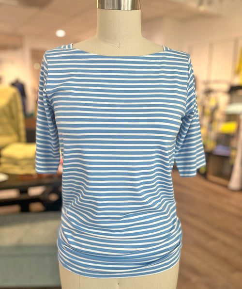 Bianca Bateau Stripe Tee