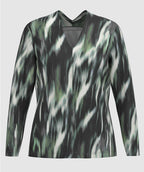 Tina V Neck Tee Greens - Premium tops from Bianca - Just $120! Shop now at Mary Walter