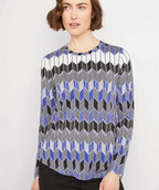 Right This Way Tee Sapphire - Premium tops from Bylyse - Just $67! Shop now at Mary Walter
