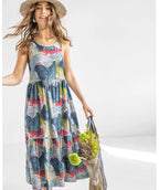 Color Swatch Tiered Dress size XL