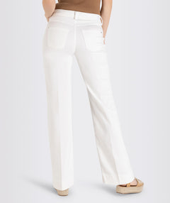 Dream wide leg jean white