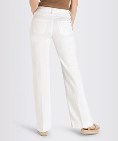 Dream wide leg jean white - Premium pants from MAC Jeans - Just $92! Shop now at Mary Walter
