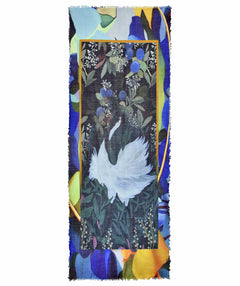 Laurelin Floral Swan Scarf