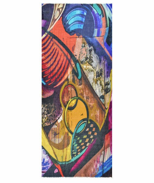 Belinda Diamond Scarf - Premium scarves from DUPATTA - Just $94! Shop now at Mary Walter