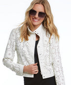 Elliott Lauren Cut it Out Faux Leather Jacket