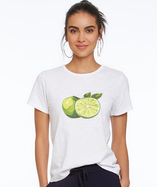 Elliott Lauren Tutti Frutti Tee Lime