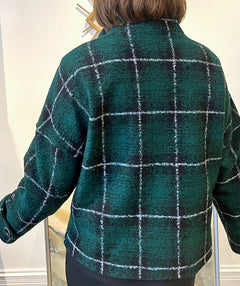 Plaid Romance Jacket - Premium jackets from Elliott Lauren - Just $284! Shop now at Mary Walter