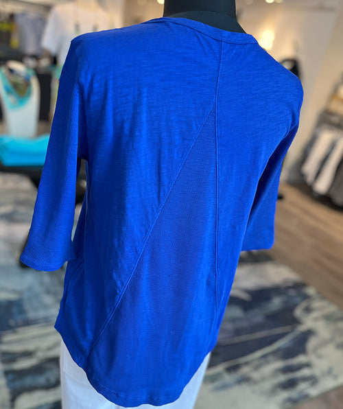 Elliott Lauren Rib Detail Enzyme Tee