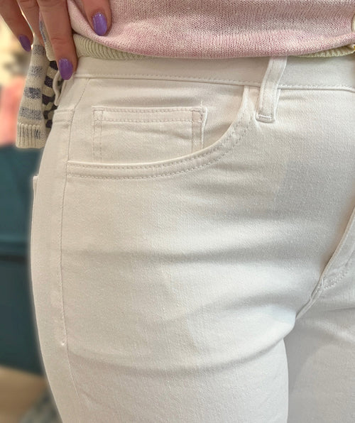 White Wide Leg Jean - Premium pants from Elliott Lauren - Just $174! Shop now at Mary Walter