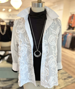 Elliott Lauren Winter Rose White Shirt