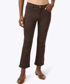 Elliott Lauren Cropped Bootcut Jean Chocolate 14