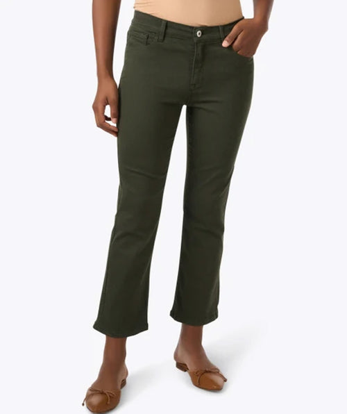 Elliott Lauren Cropped Bootcut Jean Chocolate 14