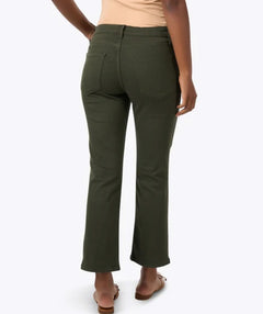 Elliott Lauren Cropped Bootcut Jean Chocolate 14