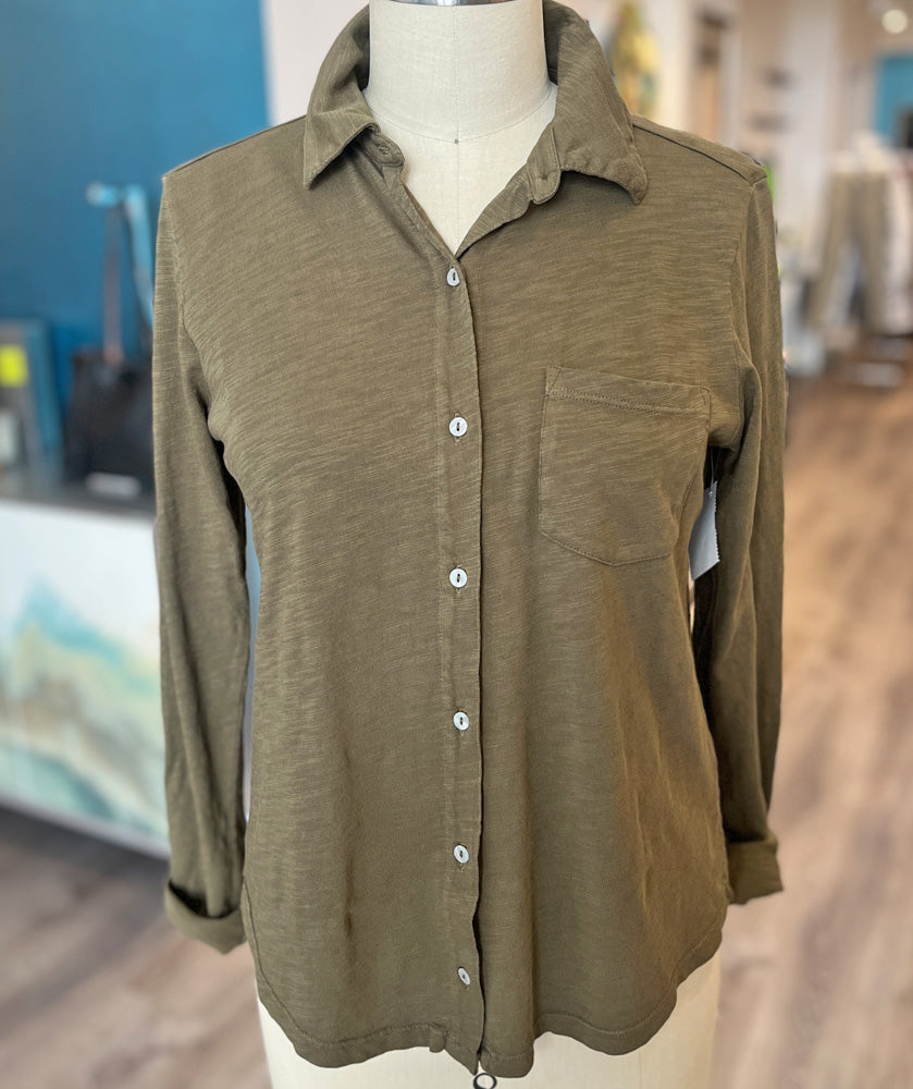 (取寄) エリオット ローレン レディース ガーメント ダイ ティー Elliott Lauren women Garment Dye Tee Olive 取寄) エリオット ローレン レディース ガーメント ダイ ティー