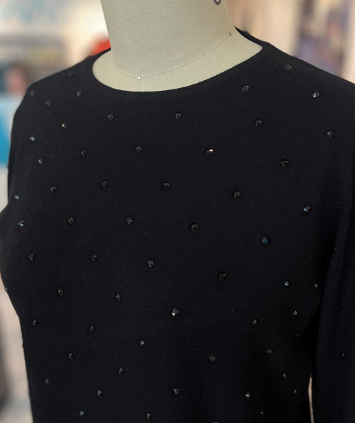 Elliott Lauren Jetsetter Beaded Pullover Size Small