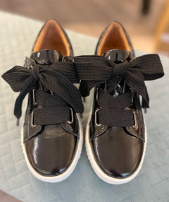 EOS Jovi Sneaker Patent Black Leather