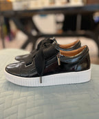 EOS Jovi Sneaker Patent Black Leather