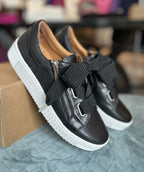 EOS Jovi Sneaker Black Leather