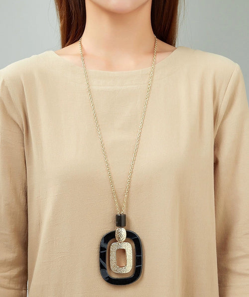 Geremia Long Necklace - Premium necklaces from Mary Walter - Just $60! Shop now at Mary Walter