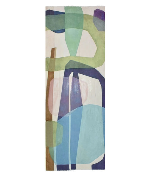 Gideon Layered Colors Scarf
