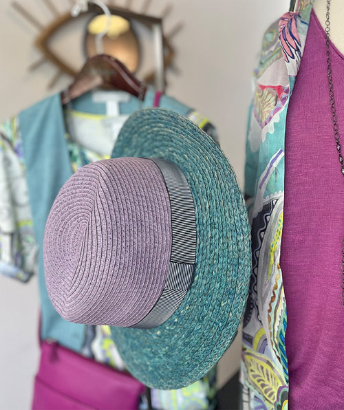 Summer Two Tone Panama Hat