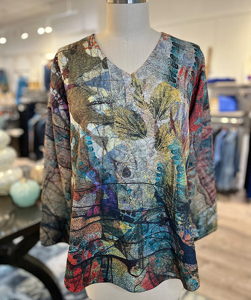 Inoah Cozy Fun Pullover Quilted Colors