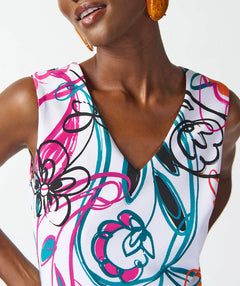 Floral Frenzy Dress - Premium dresses from Joseph Ribkoff - Just $235! Shop now at Mary Walter