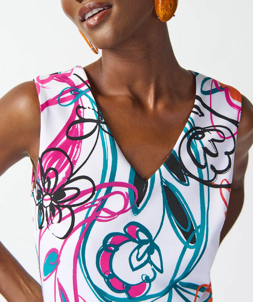 Floral Frenzy Dress - Premium dresses from Joseph Ribkoff - Just $235! Shop now at Mary Walter