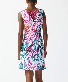 Floral Frenzy Dress - Premium dresses from Joseph Ribkoff - Just $235! Shop now at Mary Walter