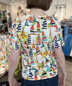 Sailboat Tee XS