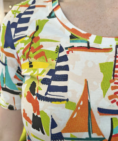 Sailboat Tee XS
