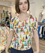 Sailboat Tee XS