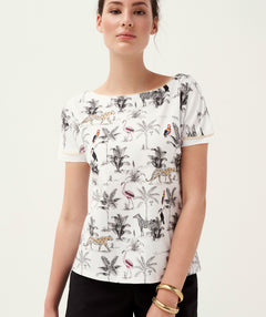 It's a Jungle Tee - Premium tops from Leo & Ugo - Just $61.60! Shop now at Mary Walter