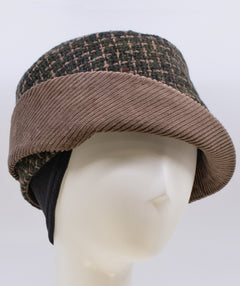 Lauren Hat Forest Tweed