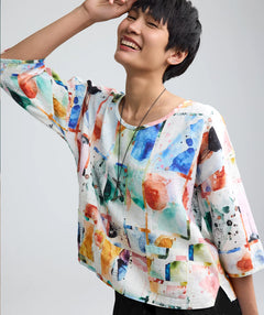 Luukaa Vista Watercolor Splash Popover