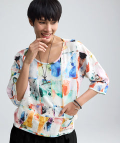 Luukaa Vista Watercolor Splash Popover