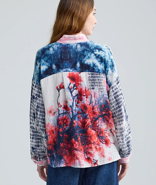 Luukaa Sakura Cherry Blossom Shirt