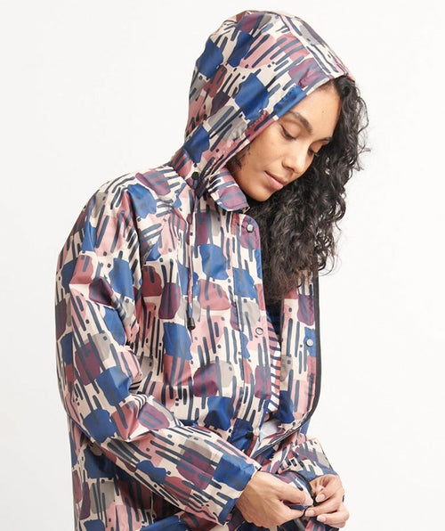 Waterproof Raincoat Abstract Spots