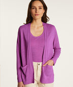 Maison Montagut Open Cardigan Iris Small